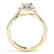 0.85 CTW Certified VS/SI Princess Diamond Solitaire - 2