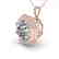 1 CTW VS/SI Diamond Solitaire Necklace 14K Rose Gold