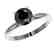1.50 CTW Fancy Black VS Diamond Solitaire Engagement - 2