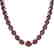 145 CTW Garnet & VS/SI Diamond Halo Micro Solitaire - 2