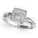 0.55 CTW Certified VS/SI Diamond Solitaire Halo Ring - 2