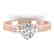 1.22 CTW Certified VS/SI Diamond Solitaire Art Deco