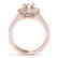 1.55 CTW Certified VS/SI Diamond Solitaire Halo Ring - 2