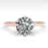 1.51 CTW Certified VS/SI Diamond Ring 14K Rose Gold