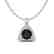 1.75 CTW Micro Pave Halo VS/SI Diamond Necklace 18K