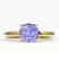 2 CTW Cushion Cut Tanzanite Designer Engagement Ring