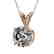 1.01 CTW Certified H-SI/I Quality Diamond Solitaire - 2