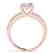 1 CTW Certified VS/SI Cushion Diamond Solitaire Halo - 2