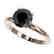 2.09 CTW Fancy Black VS Diamond Solitaire Engagement