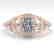 0.50 CTW VS/SI Oval Diamond Solitaire Ring Art Deco 14K