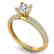1.4 CTW Certified VS/SI Diamond Solitaire Art Deco - 2