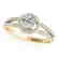 1 CTW Certified VS/SI Diamond Solitaire Halo Ring 14K