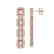 10.73 CTW Morganite & Diamond Halo Earrings 10K Rose - 2