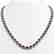 21.04 CTW Garnet & Diamond Halo Necklace 10K White Gold