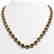 35.13 CTW Tourmaline & Diamond Halo Necklace 10K Rose