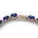 34 CTW Tanzanite & VS/SI Diamond Eternity Tennis