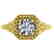 1 CTW Solitaire Certified VS/SI Diamond Ring 18K Yellow