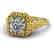 1 CTW Solitaire Certified VS/SI Diamond Ring 18K Yellow - 2