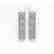 5.31 CTW Princess Diamond Designer Earrings 18K White