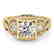 0.6 CTW Certified VS/SI Diamond Solitaire Antique Ring