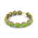 27 CTW Peridot & Micro Pave VS/SI Diamond Bracelet 10K - 2