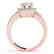 1.85 CTW Certified VS/SI Diamond Solitaire Halo Ring - 2