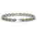10.54 CTW Tourmaline & Diamond Halo Bracelet 10K White - 2