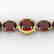 65 CTW Garnet & Micro VS/SI Diamond Halo Designer