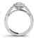 0.75 CTW Certified VS/SI Diamond Solitaire Halo Ring - 2