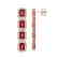 12.41 CTW Tourmaline & Diamond Halo Earrings 10K Rose - 2