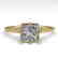 1.0 CTW VS/SI Princess Diamond Solitaire Ring 14K