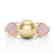0.27 CTW Micro Pave VS/SI Diamond & Golden Pearl