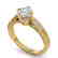 1.22 CTW Certified VS/SI Diamond Solitaire Art Deco - 2