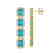 11.13 CTW Swiss Topaz & Diamond Halo Earrings 10K - 2