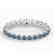 35 CTW London Blue Topaz & Micro VS/SI Diamond Halo - 2