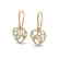 2.50 CTW VS/SI Diamond Micro Pave Designer Earrings 14K