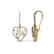 2.50 CTW VS/SI Diamond Micro Pave Designer Earrings 14K - 2