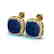 12 CTW Sapphire & Micro Pave Halo VS/SI Diamond