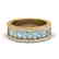 2 CTW Topaz & Micro Pave VS/SI Diamond Designer