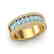 2 CTW Topaz & Micro Pave VS/SI Diamond Designer - 2