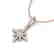 0.38 CTW Micro Pave VS/SI Diamond Necklace 14K Rose - 2
