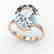 9 CTW Sky Blue Topaz Designer Solitaire Engagement Ring - 2