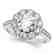 2.75 CTW Certified VS/SI Diamond Solitaire Halo Ring