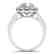 2.75 CTW Certified VS/SI Diamond Solitaire Halo Ring - 2