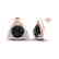 3.50 CTW Micro Pave Halo Solitaire VS/SI Diamond Stud - 2