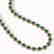 45.93 CTW Emerald & Diamond Halo Necklace 10K Rose Gold - 2