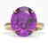 9 CTW Amethyst Designer Solitaire Engagement Ring 18K