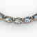 29 CTW Aquamarine Eternity Tennis Necklace 14K Rose