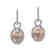 7 CTW Morganite & Micro Pave Solitaire Halo VS/SI