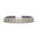 6.50 CTW Citrine & Micro Pave VS/SI Diamond Bracelet